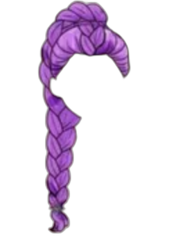 Purple braid