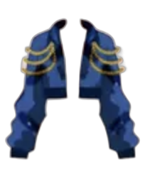 Blue military jacket