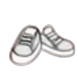 White sneakers