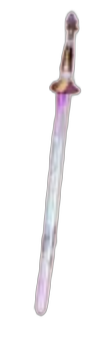 Glowing sword