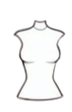 Sleeveless turtleneck